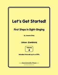 Let's Get Started! Digital File Reproducible PDF cover Thumbnail